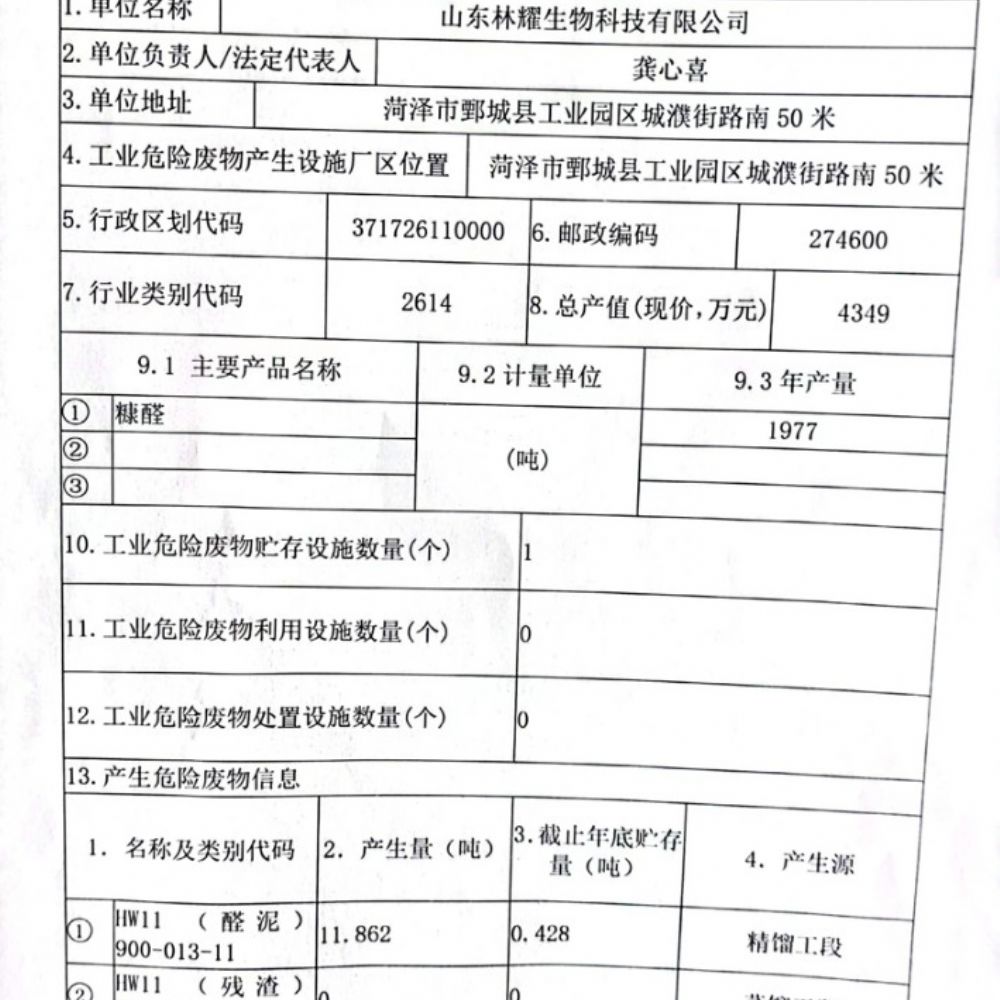 危險廢物2021年度報告